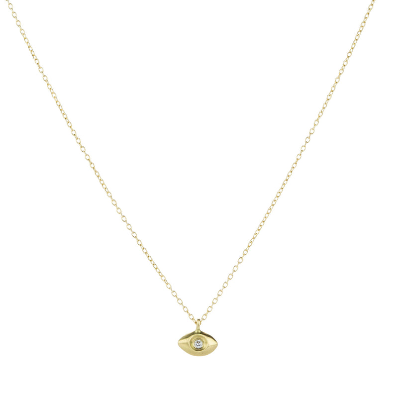 Marian Maurer Micro Diamond Eye Pendant Necklace | Quadrum Gallery