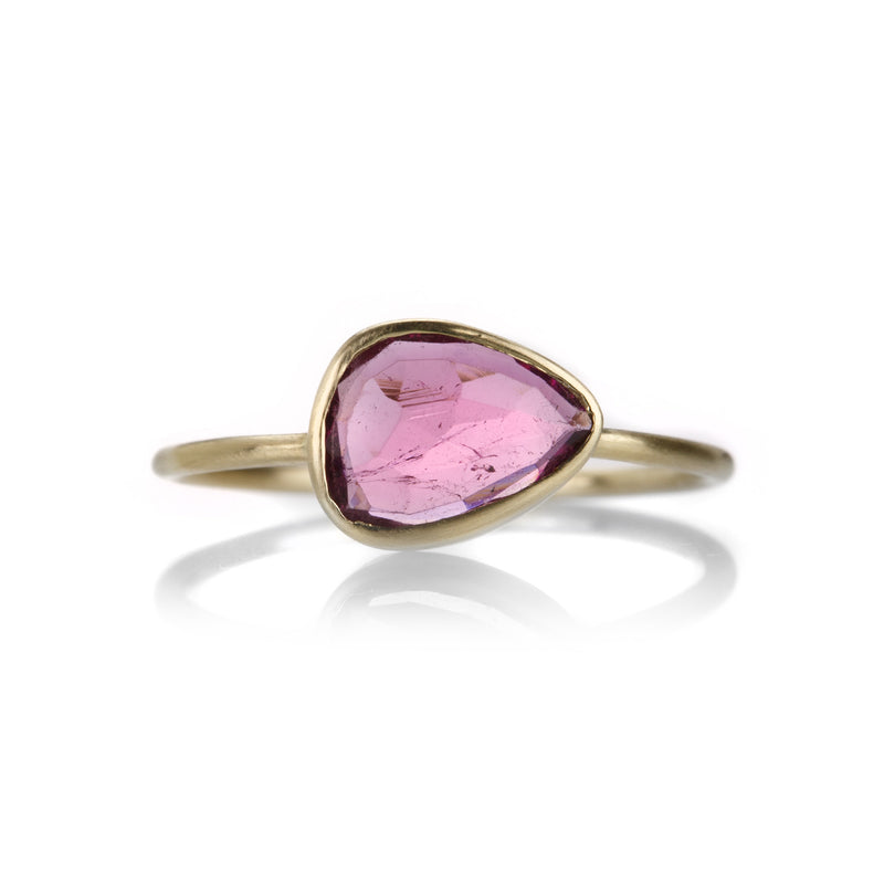 Margaret Solow Small Rose Cut Pink Tourmaline Ring | Quadrum Gallery
