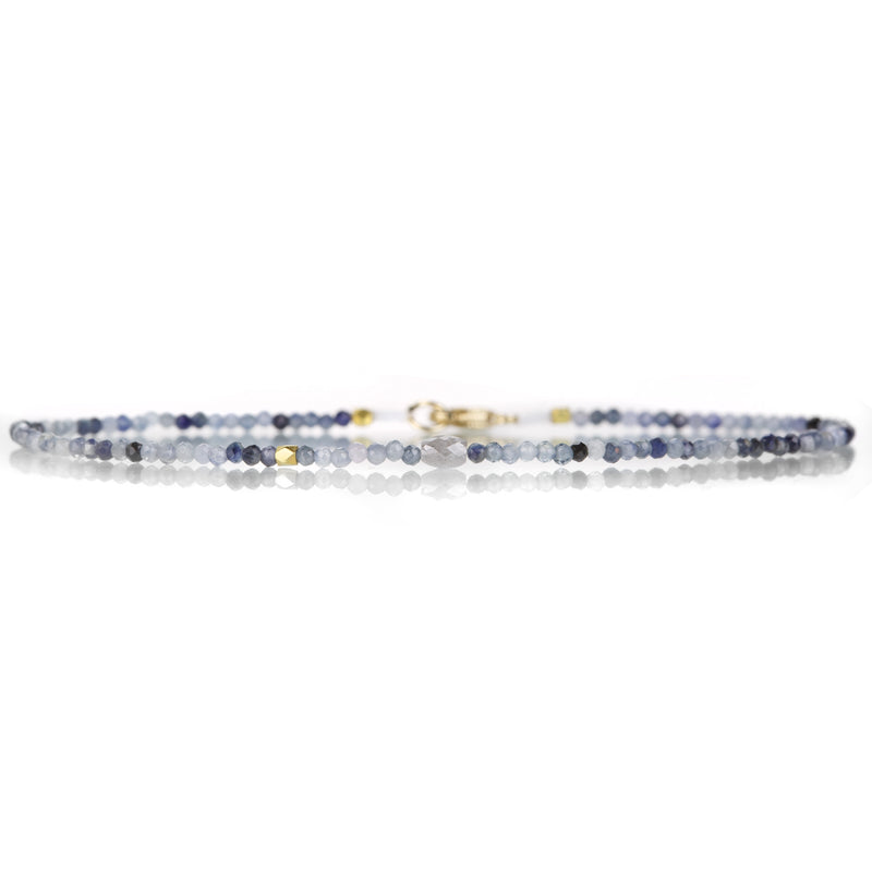 Margaret Solow Blue Sapphire and Gray Diamond Beaded Bracelet | Quadrum Gallery