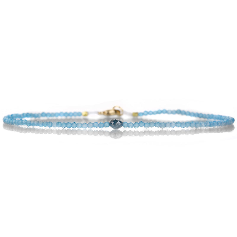 Margaret Solow Apatite and Blue Diamond Bracelet | Quadrum Gallery