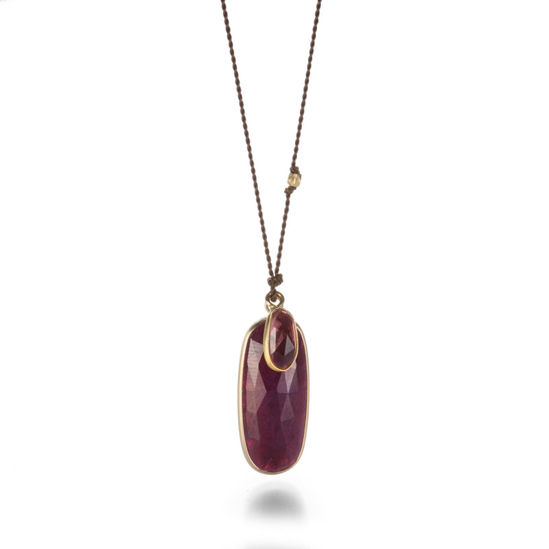 Margaret Solow Ruby and Sapphire Necklace | Quadrum Gallery