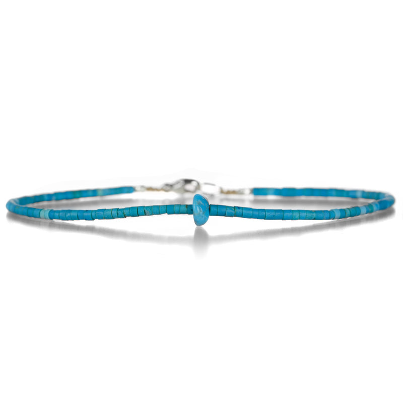 Margaret Solow Heishi Turquoise Bead Bracelet | Quadrum Gallery