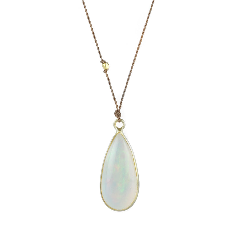 Margaret Solow Pear Shaped Opal Pendant Necklace | Quadrum Gallery