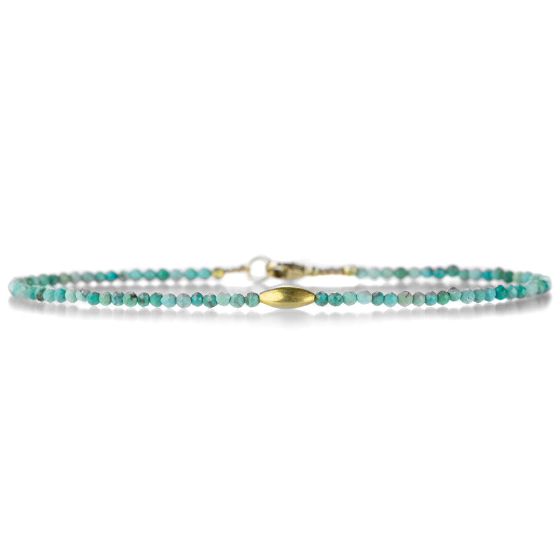 Margaret Solow Turquoise and 18k Bead Bracelet | Quadrum Gallery