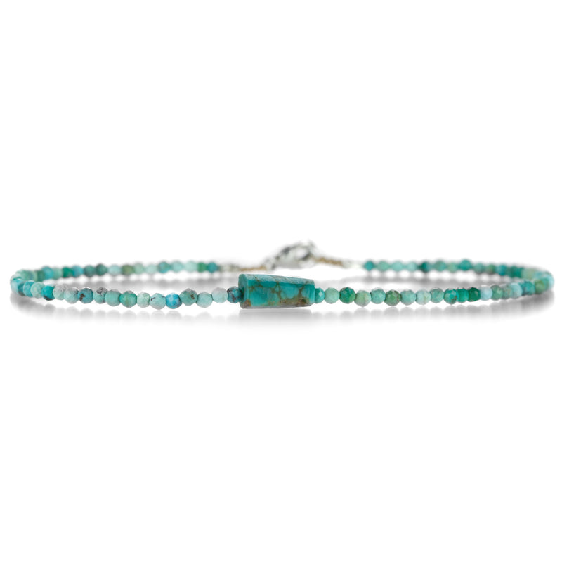 Margaret Solow Silver Turquoise Beaded Bracelet | Quadrum Gallery