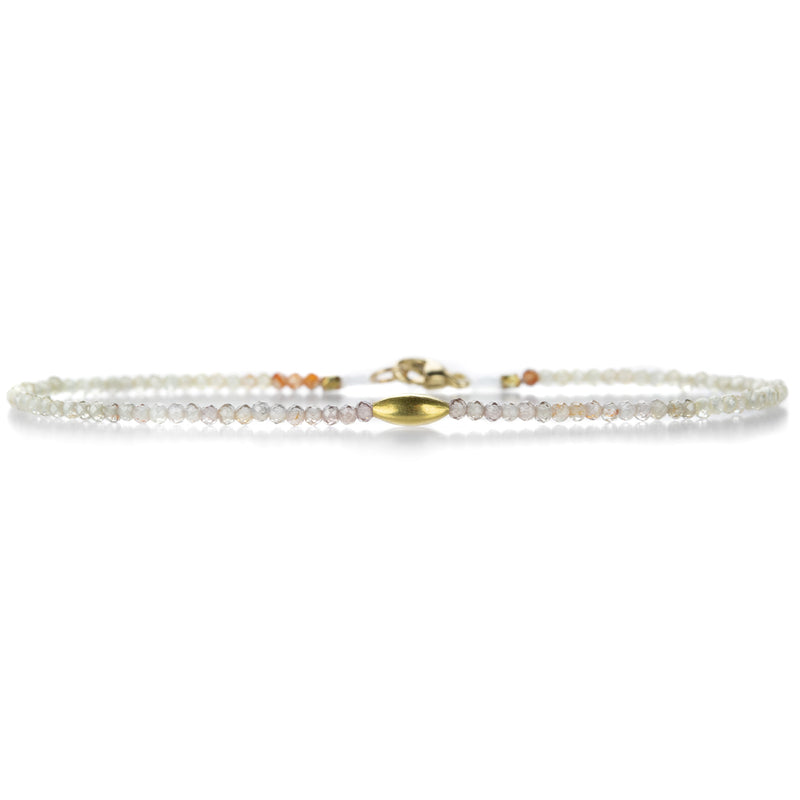 Margaret Solow Zircon and 18k Gold Bead Bracelet | Quadrum Gallery