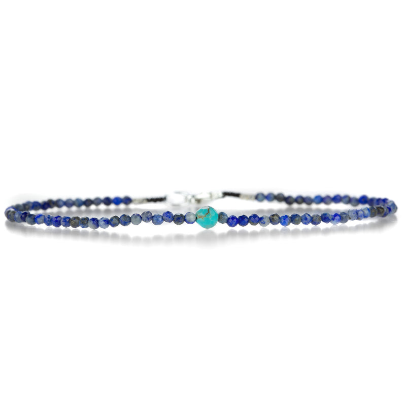 Margaret Solow Lapis and Turquoise Beaded Bracelet  | Quadrum Gallery