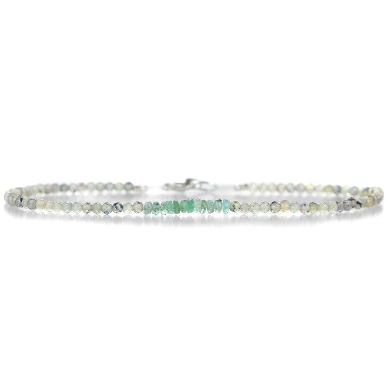 Margaret Solow Multicolored Sapphire and Emerald Bracelet | Quadrum Gallery