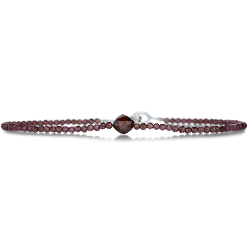 Margaret Solow Double Garnet Bracelet | Quadrum Gallery