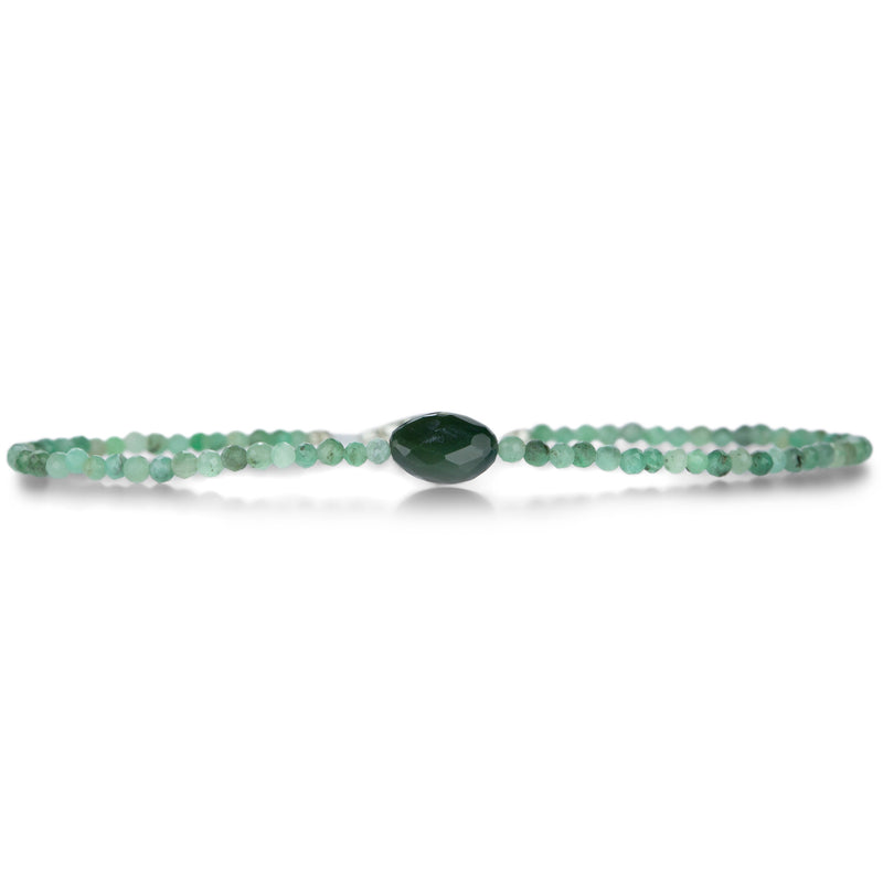 Margaret Solow Emerald and Opal Bracelet | Quadrum Gallery