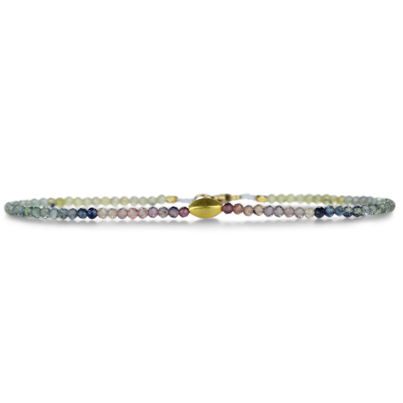 Margaret Solow Ombre Sapphire Beaded Bracelet | Quadrum Gallery