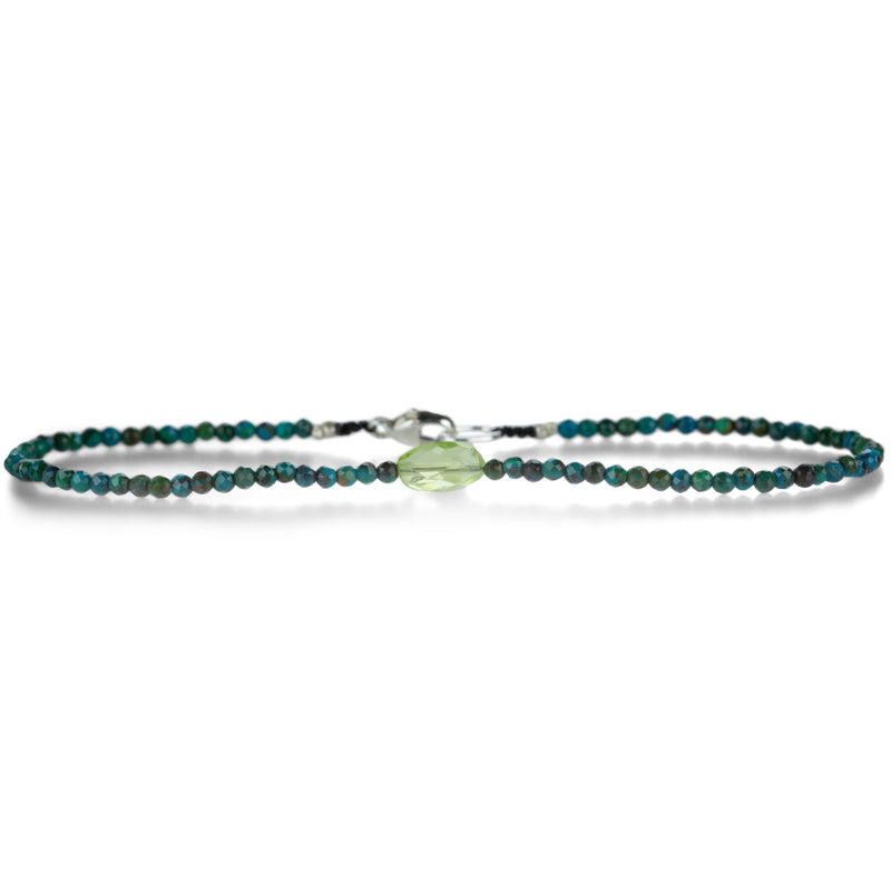 Margaret Solow Chrysoprase and Peridot Bracelet | Quadrum Gallery