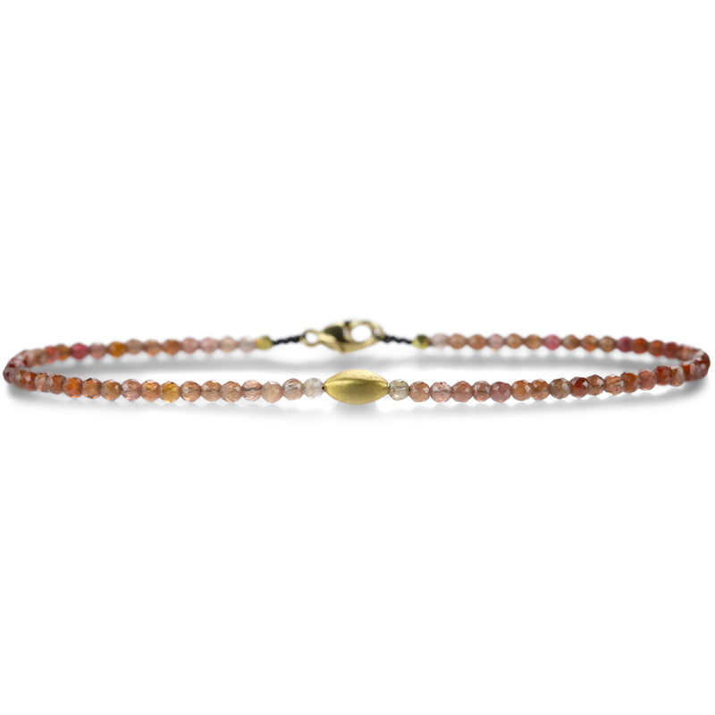 Margaret Solow Red Spinel and 18k Bead Bracelet | Quadrum Gallery