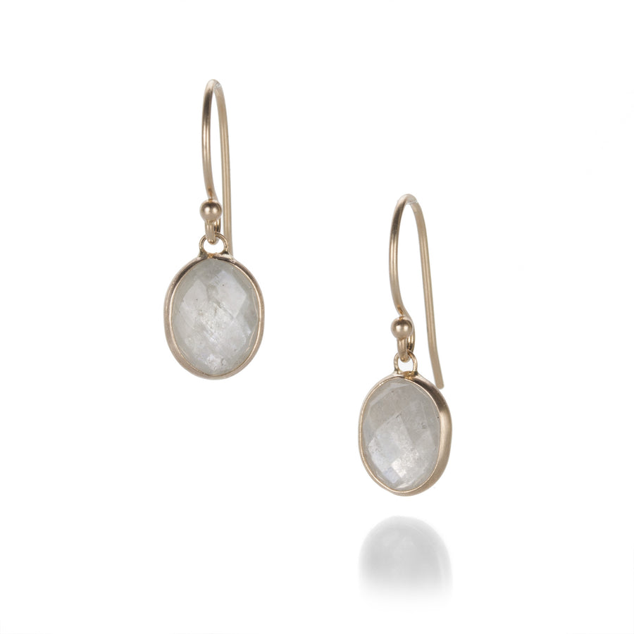 Margaret Solow Linen Sapphire Earrings | Quadrum Gallery