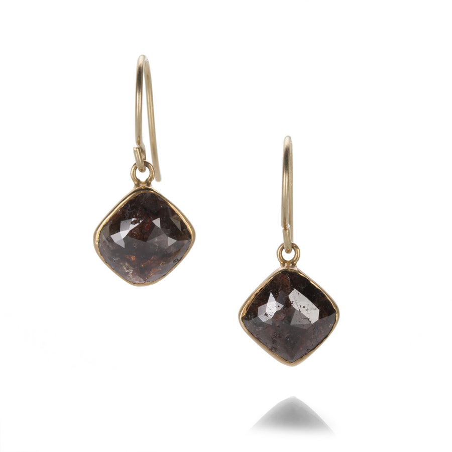 Margaret Solow Rustic Diamond Earrings | Quadrum Gallery