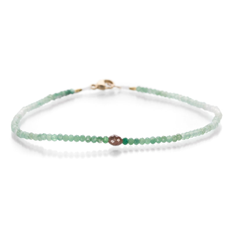 Margaret Solow Aventurine and Diamond Bracelet | Quadrum Gallery