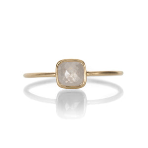 Margaret Solow Square Diamond Ring | Quadrum Gallery