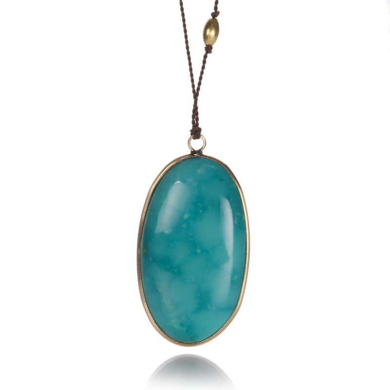 Margaret Solow Oval Turquoise Necklace | Quadrum Gallery