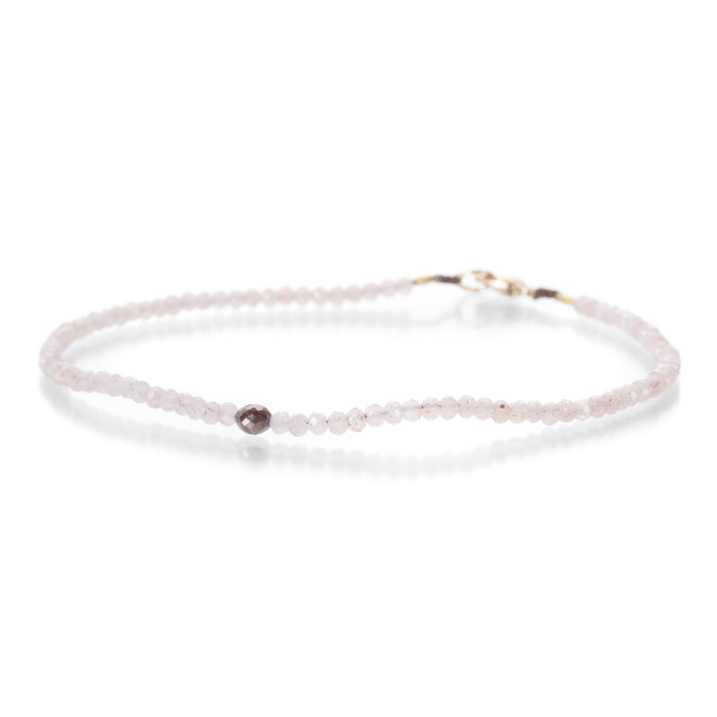 Margaret Solow Pink Moonstone and Brown Diamond Bracelet | Quadrum Gallery