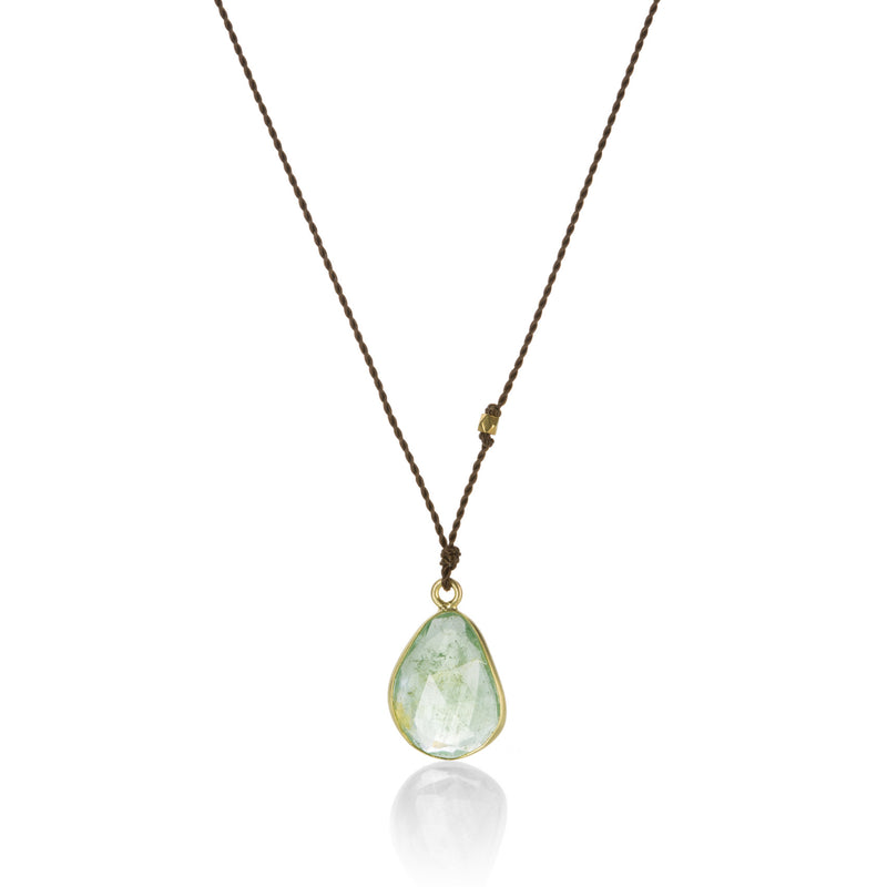 Margaret Solow Small Green Tourmaline Necklace | Quadrum Gallery