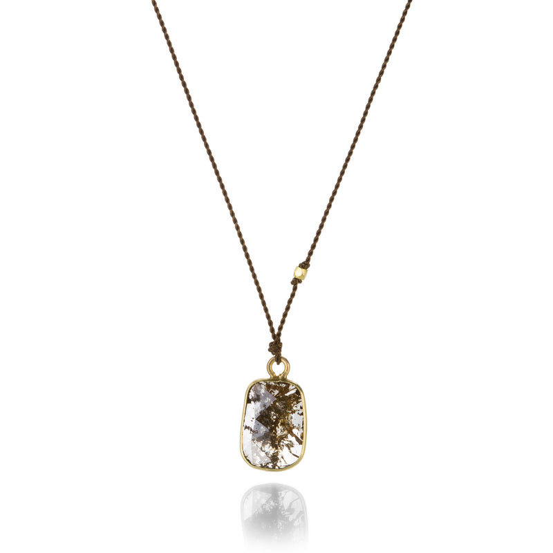 Margaret Solow Rose Cut Diamond Slice Necklace | Quadrum Gallery