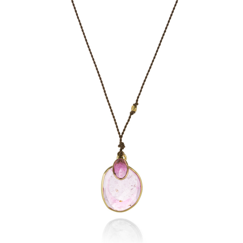 Margaret Solow Double Pink Tourmaline Necklace | Quadrum Gallery