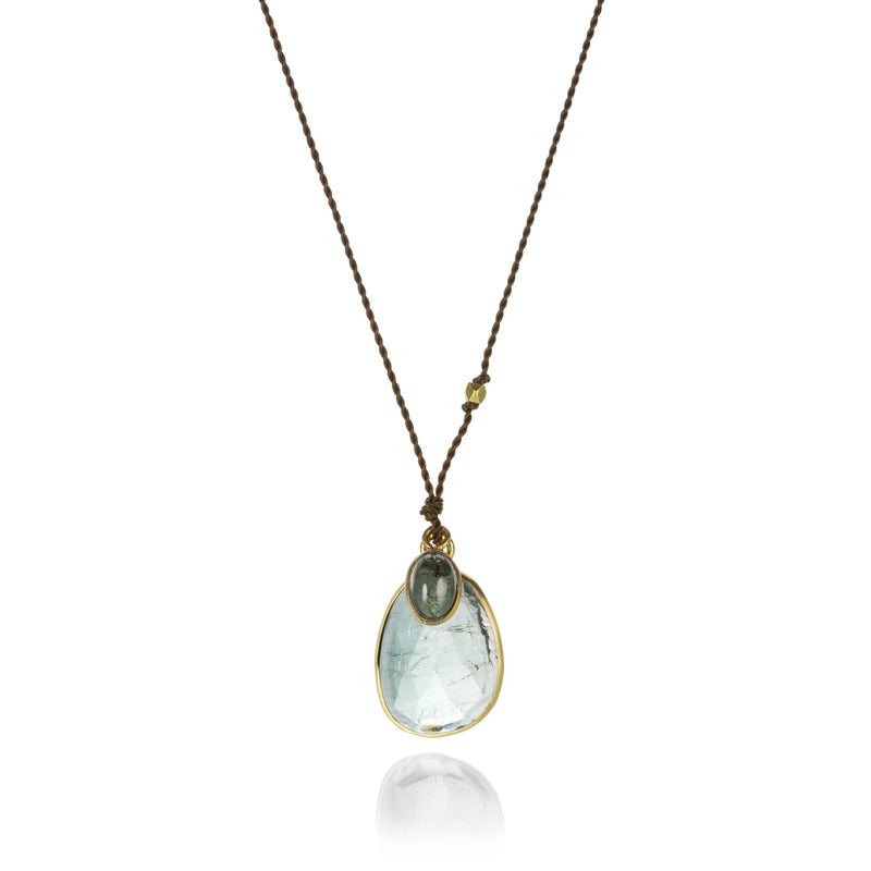 Margaret Solow Double Blue-Green Tourmaline Necklace | Quadrum Gallery