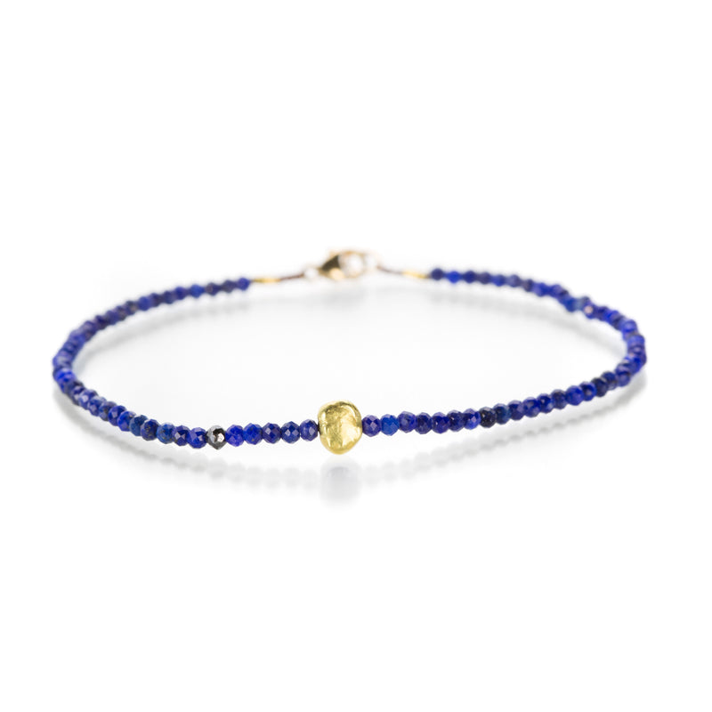 Margaret Solow Lapis and Pebble Bracelet | Quadrum Gallery