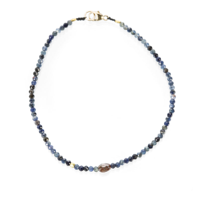 Margaret Solow Blue Sapphire and Brown Diamond Bracelet | Quadrum Gallery