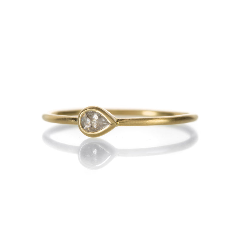 Margaret Solow Rose Cut Tiny White Diamond Ring | Quadrum Gallery