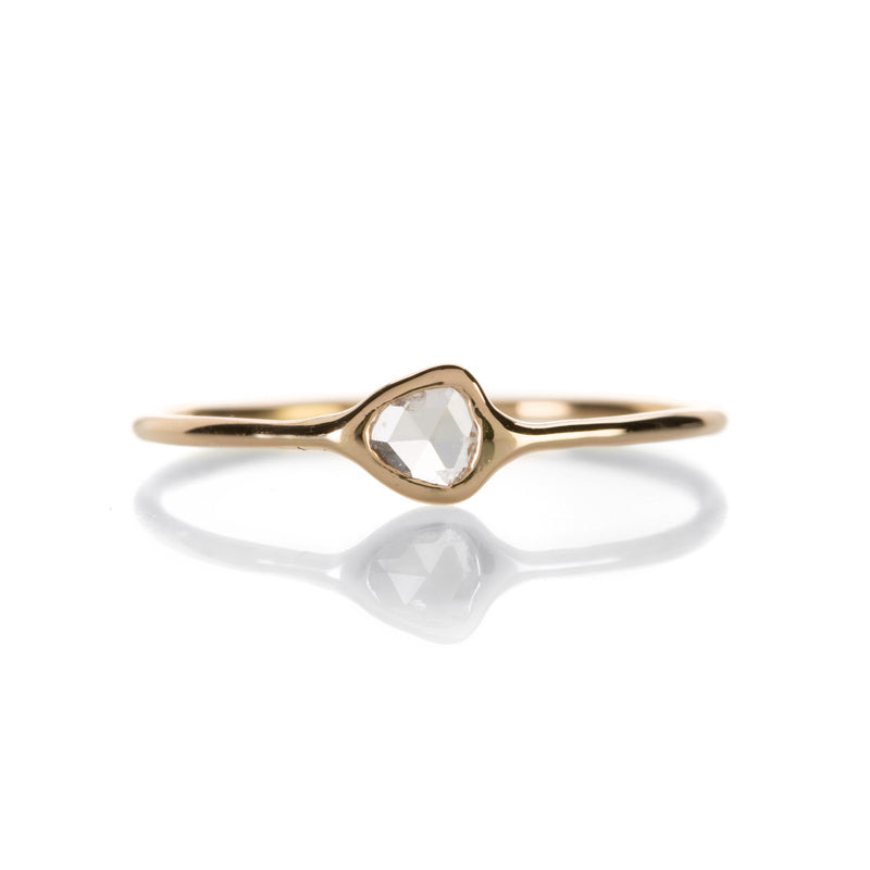 Margaret Solow Rose Gold Rose Cut Diamond Ring | Quadrum Gallery