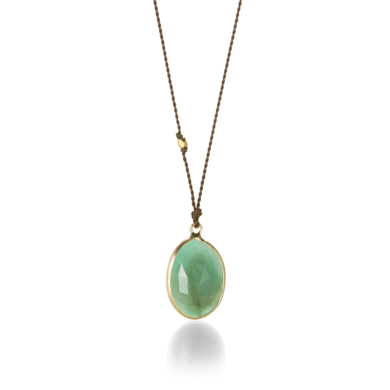 Margaret Solow Oval Emerald Necklace | Quadrum Gallery
