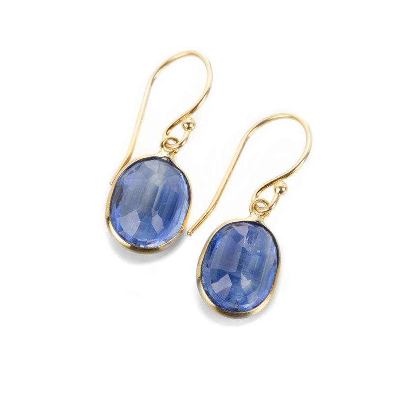 Margaret Solow Oval Kyanite Earrings | Quadrum Gallery