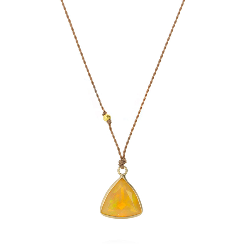 Margaret Solow Trillion Opal Necklace | Quadrum Gallery