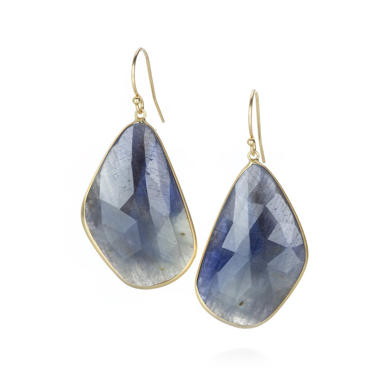 Margaret Solow Free Form Blue Sapphire Earrings | Quadrum Gallery