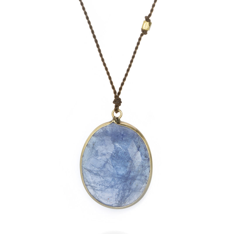 Margaret Solow Oval Faceted Tanzanite Necklace | Quadrum Gallery