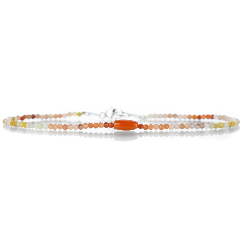 Margaret Solow Carnelian and Coral Bracelet | Quadrum Gallery