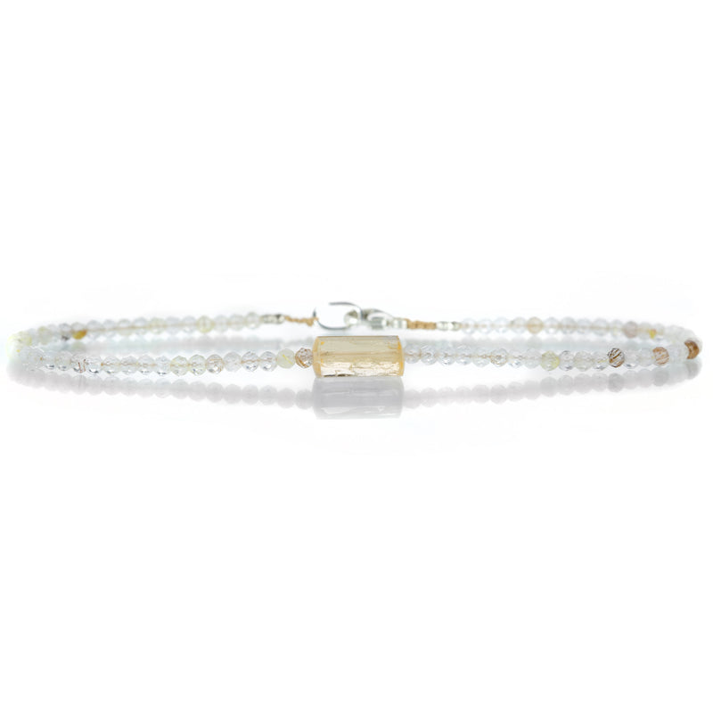 Margaret Solow Rutilated Quartz & Topaz Bracelet | Quadrum Gallery