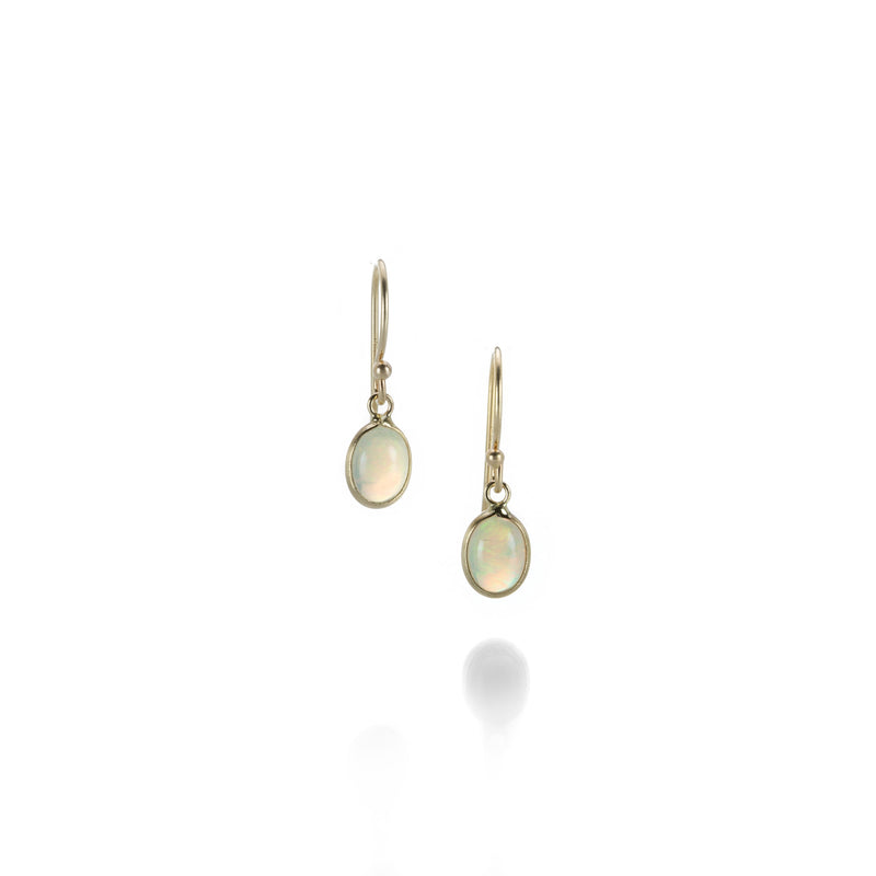 Margaret Solow Oval Opal Earrings | Quadrum Gallery