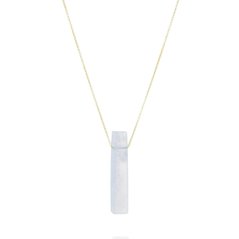 Margaret Solow Chalcedony Crystal Necklace | Quadrum Gallery