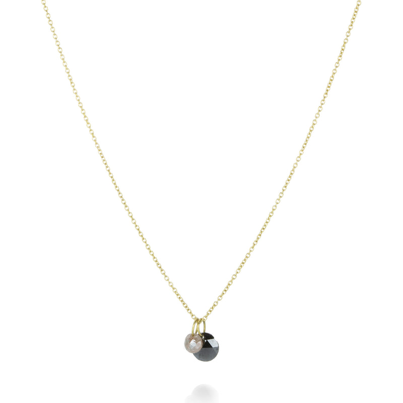 Margaret Solow Double Diamond Pendant Necklace | Quadrum Gallery
