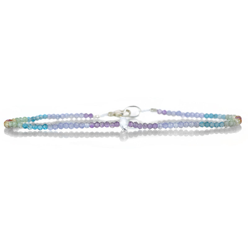 Margaret Solow Rainbow Bracelet with Herkimer Bead | Quadrum Gallery