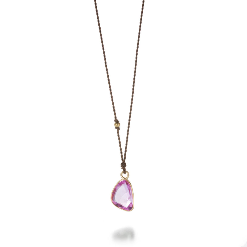 Margaret Solow Pink Sapphire Necklace | Quadrum Gallery