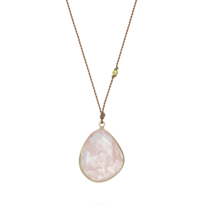 Margaret Solow Faceted Morganite Necklace | Quadrum Gallery