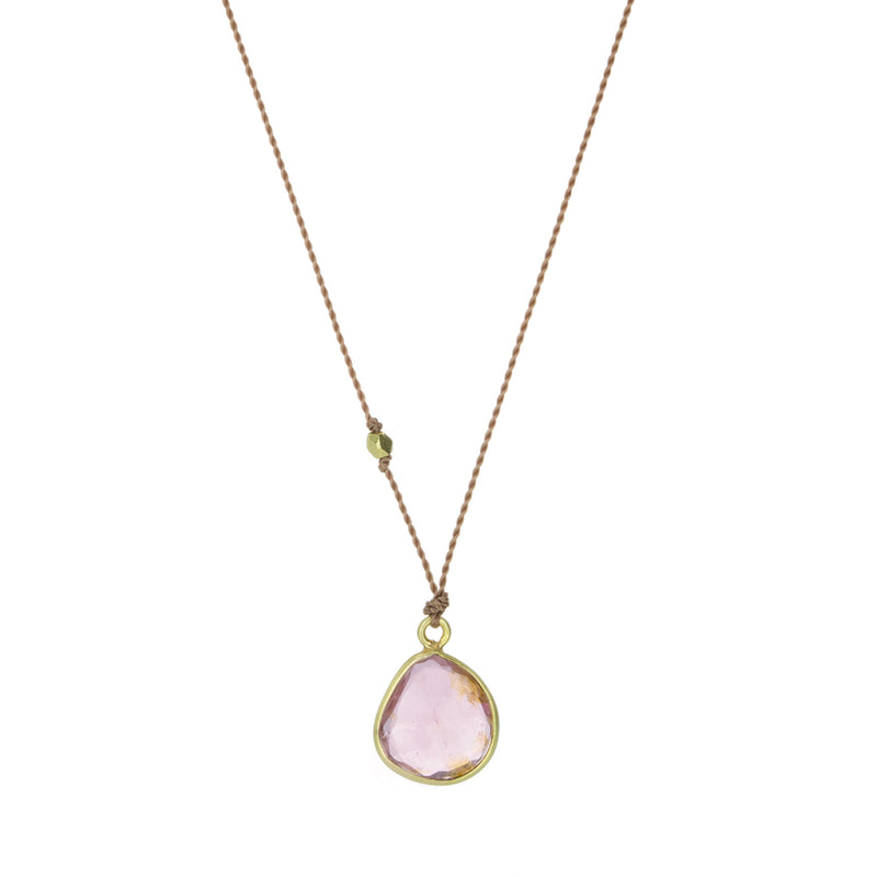 Margaret Solow Small Pink Tourmaline Necklace | Quadrum Gallery