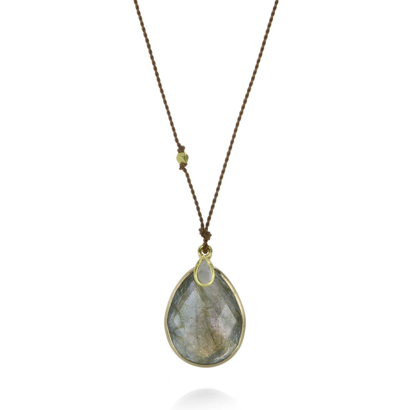 Margaret Solow Labradorite and Diamond Necklace | Quadrum Gallery