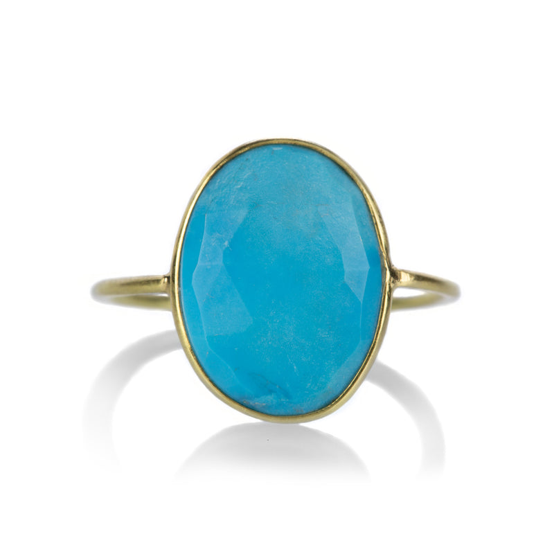 Margaret Solow Faceted Turquoise Ring | Quadrum Gallery