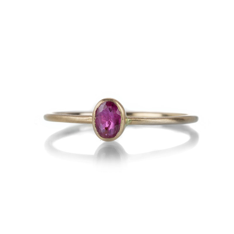 Margaret Solow Rose Cut Ruby Ring | Quadrum Gallery