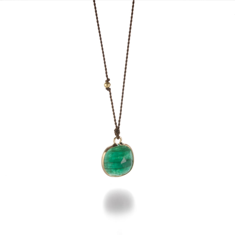 Margaret Solow Rose Cut Emerald Necklace | Quadrum Gallery