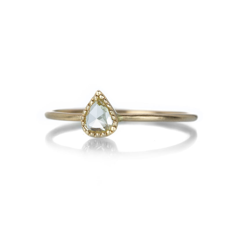 Margaret Solow Teardrop Diamond Ring | Quadrum Gallery